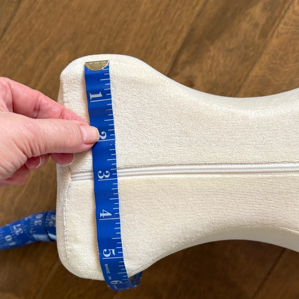 Memory Foam Sleeping Knee Leg Contour Pillow Side Sleeper Back Pain Relief